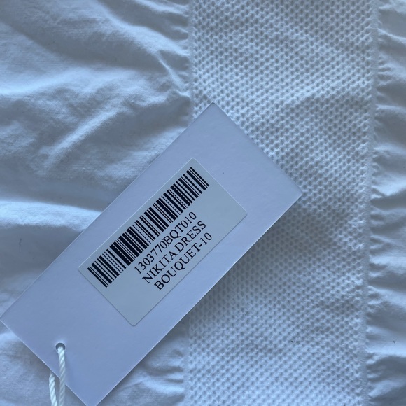 ❌SOLD❌REFORMATION Nikita White Roses Floral Print Midi Dress Bouquet - Picture 7 of 7